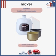 Mayer MMPC1650 1.6L Electric Pressure Cooker