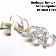 [New]Latest Twister Stress Relief Toy/Tangle Concentration Toy Diy Removable/ Can Rotate 360