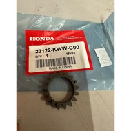 HONDA W110 DREAM 110 AUTO HOUSING SMALL GEAR ORIGINAL 23122-KWW-C00