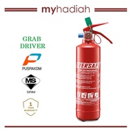 Eversafe 1KG ABC Dry Powder Portable Fire Extinguisher Sirim Certified for GRAB Puspakom
