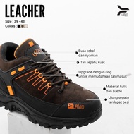 Sepatu Safety Boots Pria Terlaris Lavio Leacher