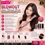 UKLISS Thermal Hair Curler Brush Hair Straightener Comb Curling Iron Style Sikat Rambut