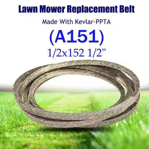 Made with Kevlar 1/2"x152 1/2"(A151) V-Belt Compatible FOR J/ohn Deere M154296 M158131 Z425 Z435 Z44