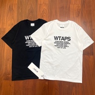 Wtaps Best-Selling Pure Cotton T-Shirt Unisex