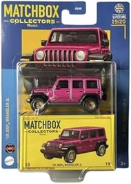 Matchbox Collectors '18 Jeep Wrangler JL, Purple, 1:64 Scale Diecast, 19/20