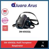 3M 6502QL Rugged Comfort Quick Latch Half Facepiece Reusable Respirator Medium Original