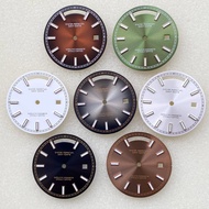 8285 dial 31mm modified double calendar dial slogo dial vertical nail dial green luminous suitable f