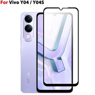 LAYAR FULL SCREEN TEMPERED GLASS VIVO Y04/Y04s, Full SCREEN Anti-Scratch SCREEN Protector