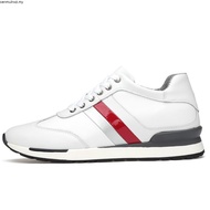 Men Sneakers Elevator Shoes Height Increase Shoes for Men 6CM Leisure White Black Fashion Sports