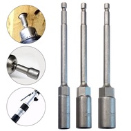 [SP-LTM]3pcs 10-14mm 150mm Hexagon Nut Driver Bit Adapter Socket Wrench Extension Sleeve