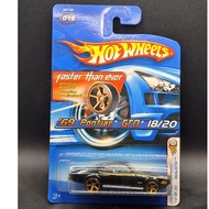 2006 Hot Wheels 2006 - '69 Pontiac GTO - Black - First Edition - Faster Than Ever