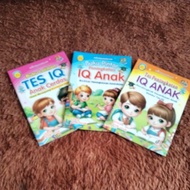 CHILDREN'S IQ TEST 3 BOOKS RP 12 000