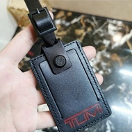 【ready stock】TUMI Alpha 3 layer cowhide hang tag personalized combination luggage tag label