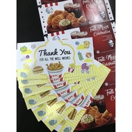 KFC Full Moon Voucher / Secret Recipe Cash Voucher