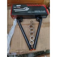 Drag clip-on handlebars 26 28 30 32 drag motorcycle clip-on handlebars