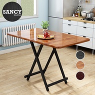 SANCY Folding Table Dining Table And Chair Household Simple Living Room Rectangular Dining Table Mej