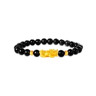 SK Jewellery 999 Pure Gold Supreme Energy Pixiu Bracelet