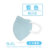 【興安】兒童3D立體醫用口罩/ 藍色中童 50入/1盒