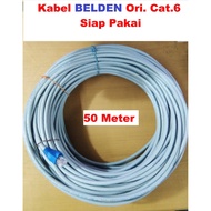 Belden Cat 6 50M UTP LAN Cable - Original Belden Cat6 50 Meters - Ready-to-Use Lan Cable