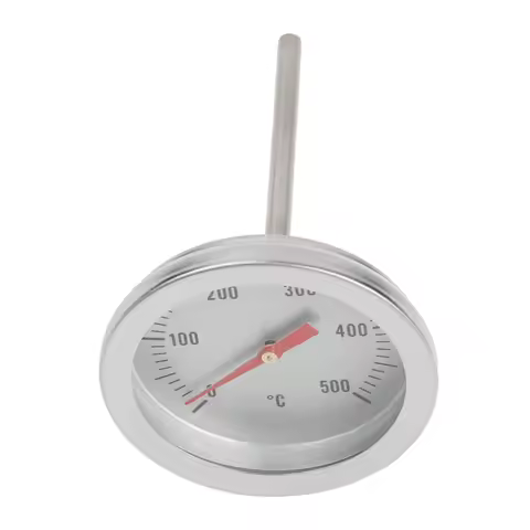 Stainless Steel Oven Thermometer Designed For Pizza Oven Wood Oven Stone Oven And Grill With 70mm Lo