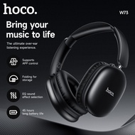 Hoco W73 Foldable Wireless Headphones Bluetooth 6.0 Stereo HiFi Music with hoco Music App Aux earpho