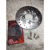 ● ◯ ▎ ☌ ¤ XRM 125 TRINITY /  XRM 125 DSX / XRM 125 FI / MOTARD REAR DISC PLATE WITH BRAKE PAD DISC