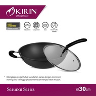 Kirin Wok Serunai 30cm Hard Anodized Long Handle Frying Pan