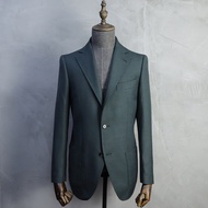 KINGMAN 100% Wool Green Suit สั่งตัดสูท สูทสั่งตัด ตัดสูท งานคุณภาพ สูทชาย สูทหญิง สูท ร้านตัดสูท เสื้อสูทตัดใหม่ สั่งตัดตามสัดส่วนได้