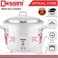 DESSINI ITALY 5.0L Electric Rice Cooker Non Stick Aluminium Inner Pot Soup Warmer Multicooker Penguk