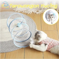 Cat Tunnel / Cat Pet Tunnel Toy / Portable Folding / Pet Toy Dog Toy / Tunnel Tube Toy 2 way Rainbow