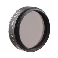 Camnoon 1.25 Inch Moon Filter 25 Percent Transmittance Filter for Astronomical Telescope Eyepiece Ne