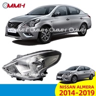 Nissan Almera headlamp (2014-2019) Headlamp Headlight Front Light Light Front Lampu Depan