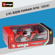 Urago 1: 43 Ferrari F1 đua 2019 Ferrari sf90 mô hình kép Xe thiết lập mô hình mô phỏng bằng hợp kim 