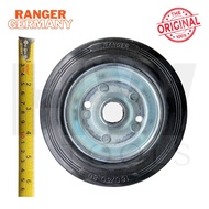 6" Medium Duty Rubber Caster Wheel Trolley 6 Inch Wheel Only Ranger Germany