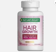 Nature's Bounty Optimal Solutions Hair Growth, 90 Capsules 