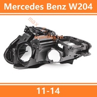 FOR Mercedes Benz W204 C180 11-14 HIGH SPEC LAMP BODY HEADLAMP BACK SHELL HEAD LAMP  LIGHT BACK COVER TAIL SHELL  BLACK COVER HEADLIGHT  REAR HOUSING