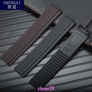 Baida Purley Silicone Strap Men 5167R-001 Watch Strap Silicone 21mm Waterproof Soft 88
