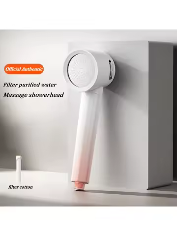 Double turbo shower head Handheld shower head Household bath Pressurized shower head