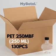 [mybotol] BOTOL PLASTIK 250ML BUNGA | 130PCS Per Bundle | BOTOL PUDING| BOTOL GOODIES | BOTOL KACANG