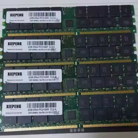 for HP Workstation zx6000 RX2600 RX2620 RP3440 RAM 2GB DDR 400MHz PC2100 ECC REG 4GB PC2700R 333 PC3