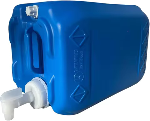 5 Gallon Camping Water Storage Container Bottle Jug with Spigot Hedpack 20 Liter