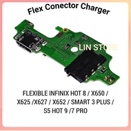Original FLEXIBLE INFINIX HOT 8 / X650 / X625 /7 / X652 SMART 3 PLUS/ S5/ HOT 9/ /7 PRO Charging Boa