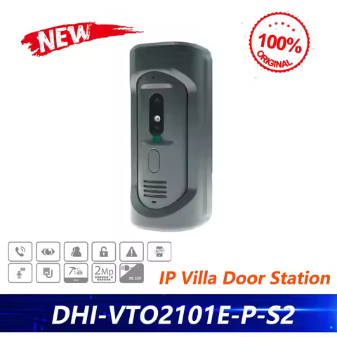 Dahua Original VTO2101E-P-S2 IP Villa Door Station HD CMOS Camera Video And Audio Messaging ICR Nigh