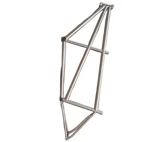 2021 Best Selling Lightweight Titanium Sports Bike Family Tandem Bicycle Frame With Double Seater