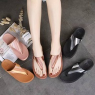 36-40 Fitflop New Fashion Women Slipper Non-slip Slope Heel Slippers Flip Flop