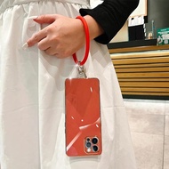 For Xiaomi POCO X5 M5 Lanyard Wrist Strap Cover wristband Phone case For POCO F5 Pro X4 M5S f5pro Silicone Round Bracelet Back Cover