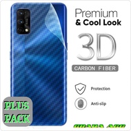 Oppo RENO 5/OPPO RENO 5F SKIN CARBON GARSKIN SKIN BACK CLEAR ANTI-Scratch