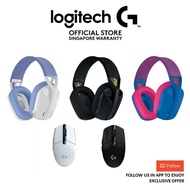 Logitech G435 Lightspeed & Bluetooth Wireless Lightweight Gaming Headset+Logitech G304 LIGHSTPEED Wi
