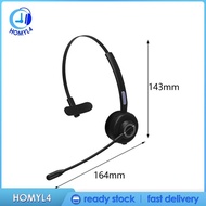 [Homyl4] Trucker Headset Bluetooth Headset with Microphone Comfortable Portable Cellphone Headset with Microphone for Office