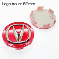Acura Logo, rim caps for Acura cars. Acura rims, 69mm diameter, suitable for all Acura models. Acura